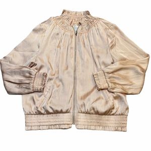 Chico’s “shiney” Zip Jacket